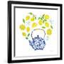 Organic Tea II-Farida Zaman-Framed Art Print