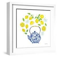 Organic Tea II-Farida Zaman-Framed Art Print