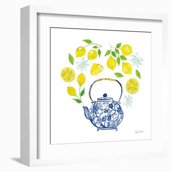 Organic Tea II-Farida Zaman-Framed Art Print