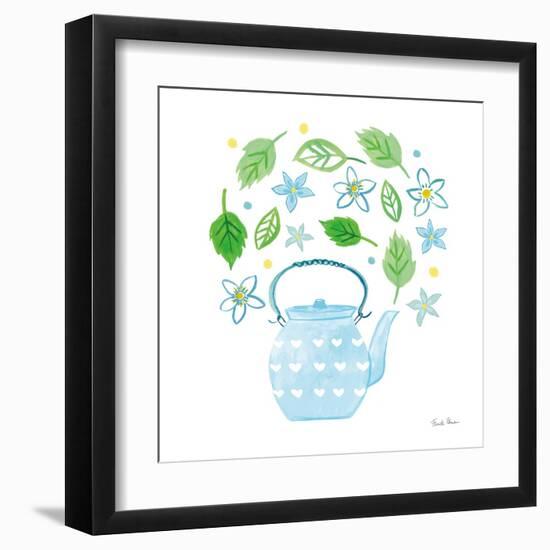 Organic Tea III-Farida Zaman-Framed Art Print
