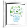 Organic Tea III-Farida Zaman-Framed Art Print