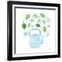 Organic Tea III-Farida Zaman-Framed Art Print