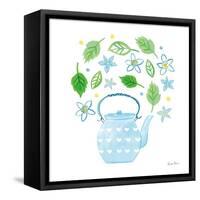 Organic Tea III-Farida Zaman-Framed Stretched Canvas