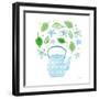 Organic Tea III-Farida Zaman-Framed Art Print