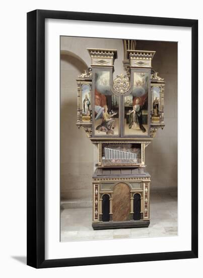Orgue de la Chapelle, positif allemand-null-Framed Giclee Print