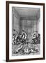 Orgy, Illustration from Histoire de Juliette by the Marquis de Sade, 1797-null-Framed Giclee Print