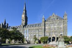 Georgetown University Main Building in Washington DC - United States-Orhan-Photographic Print