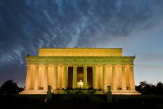Washington DC National Mall at Sunrise, including Lincoln Memorial, Monument and United States Capi-Orhan-Photographic Print