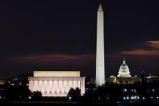 Lincoln Memorial at Night, Washington DC USA-Orhan-Photographic Print