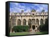 Oriel College, Oxford, Oxfordshire, England, United Kingdom, Europe-Rainford Roy-Framed Stretched Canvas