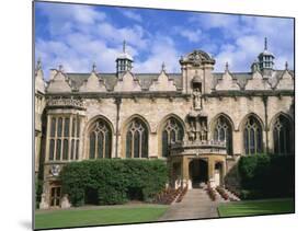 Oriel College, Oxford, Oxfordshire, England, United Kingdom, Europe-Rainford Roy-Mounted Photographic Print