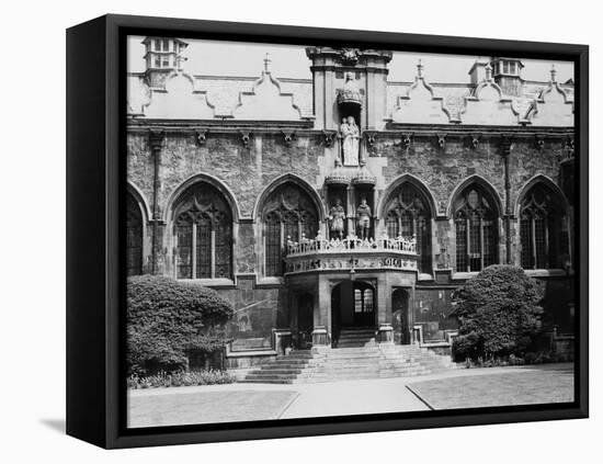 Oriel College, Oxford-Staniland Pugh-Framed Stretched Canvas