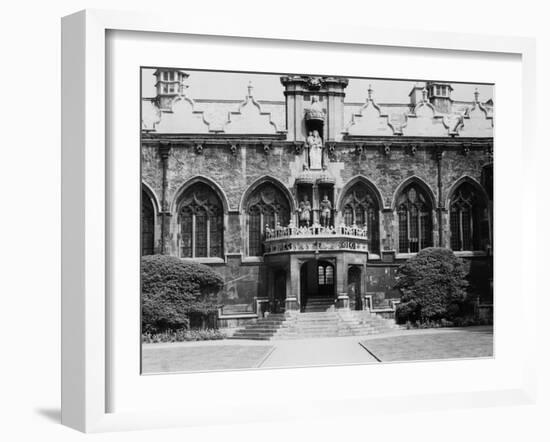 Oriel College, Oxford-Staniland Pugh-Framed Photographic Print