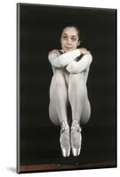 Oriella Dorella Dressed as a Ballet Dancer-Angelo Cozzi-Mounted Photographic Print