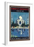 Orient Airways-Collection Caprice-Framed Art Print