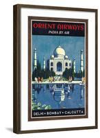 Orient Airways-Collection Caprice-Framed Art Print