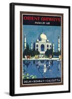 Orient Airways-Collection Caprice-Framed Art Print