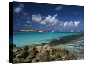 Orient Bay, St. Martin, Caribbean-Greg Johnston-Stretched Canvas