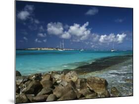 Orient Bay, St. Martin, Caribbean-Greg Johnston-Mounted Photographic Print