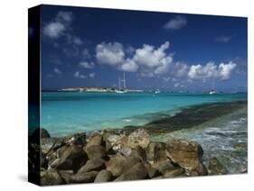Orient Bay, St. Martin, Caribbean-Greg Johnston-Stretched Canvas