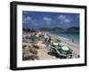 Orient Beach, St. Maarten, Leeward Islands, French West Indies, Caribbean-Mawson Mark-Framed Photographic Print