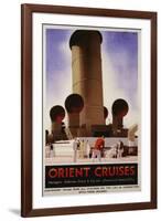 Orient Cruises (Orient Kreuzfahrten)-Andrew Johnson-Framed Giclee Print