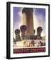 Orient Cruises-Andrew Johnson-Framed Giclee Print