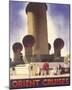 Orient Cruises-Andrew Johnson-Mounted Giclee Print