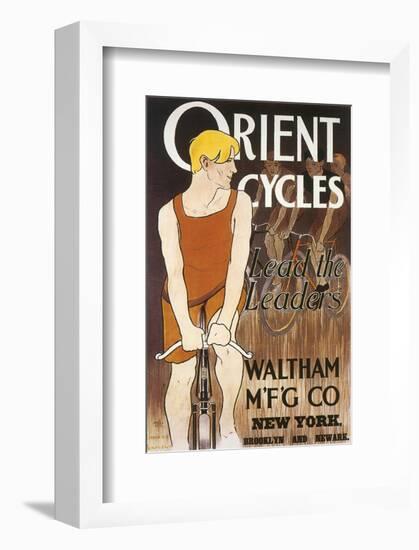 Orient Cycles-Edward Penfield-Framed Premium Giclee Print