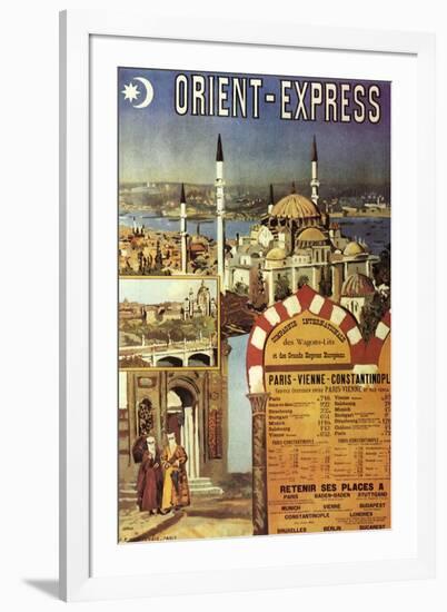 Orient-Express-null-Framed Giclee Print