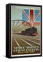 Orient Express-Vintage Apple Collection-Framed Stretched Canvas