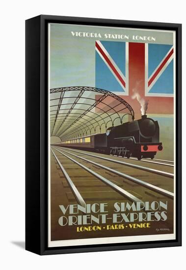 Orient Express-Vintage Apple Collection-Framed Stretched Canvas