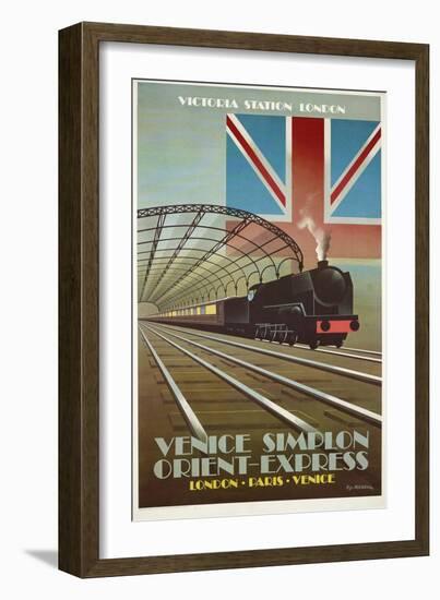 Orient Express-Vintage Apple Collection-Framed Giclee Print