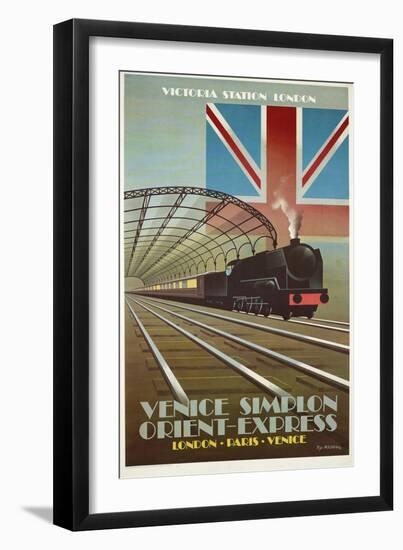 Orient Express-Vintage Apple Collection-Framed Giclee Print