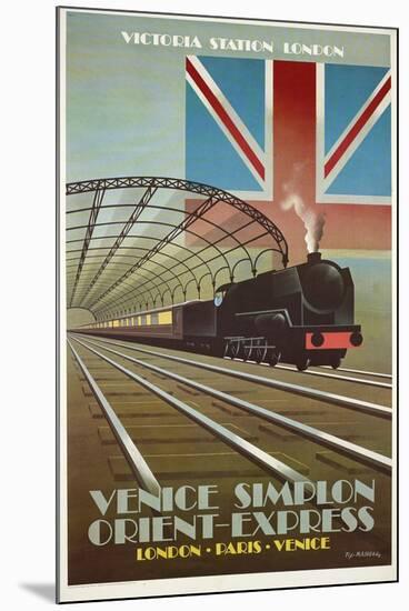 Orient Express-Vintage Apple Collection-Mounted Giclee Print