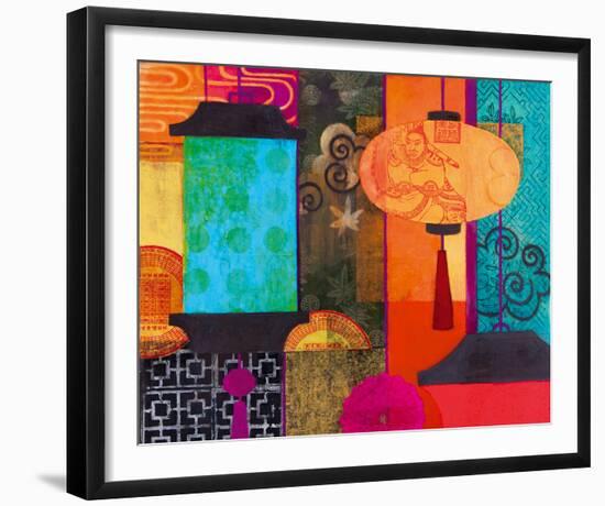 Orient I-Sally Bennett Baxley-Framed Giclee Print