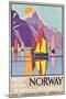 'Orient Line Cruises Norway' - Plakatwerbung für Reisen mit der Orient Line nach Norwegen. Ca. 1927-M.V. Molly Jones-Mounted Giclee Print