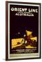 Orient Line Poster, c.1920-English School-Framed Giclee Print