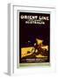 Orient Line Poster, c.1920-English School-Framed Premium Giclee Print