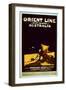 Orient Line Poster, c.1920-English School-Framed Giclee Print