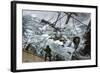 Orient Line Steamship "Chimborazo" in a Gale, 1880-null-Framed Giclee Print