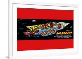 Oriental Air Rocket-null-Framed Premium Giclee Print