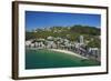 Oriental Bay, and Mt Victoria, Wellington, North Island, New Zealand-David Wall-Framed Photographic Print