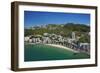 Oriental Bay, and Mt Victoria, Wellington, North Island, New Zealand-David Wall-Framed Photographic Print