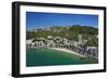 Oriental Bay, and Mt Victoria, Wellington, North Island, New Zealand-David Wall-Framed Photographic Print