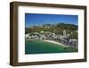 Oriental Bay, and Mt Victoria, Wellington, North Island, New Zealand-David Wall-Framed Photographic Print