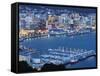 Oriental Bay and Wellington Harbour, Wellington, North Island, New Zealand, Pacific-Kober Christian-Framed Stretched Canvas