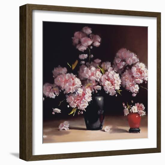 Oriental Blossom (detail)-Pippa Chapman-Framed Giclee Print