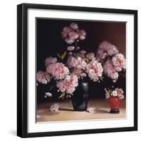 Oriental Blossom (detail)-Pippa Chapman-Framed Giclee Print