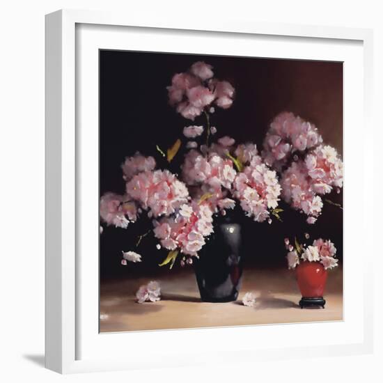 Oriental Blossom (detail)-Pippa Chapman-Framed Giclee Print